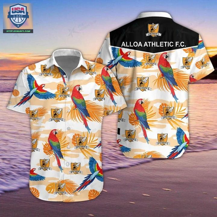 Alloa Athletic F.C Parrot Hawaiian Shirt – Usalast