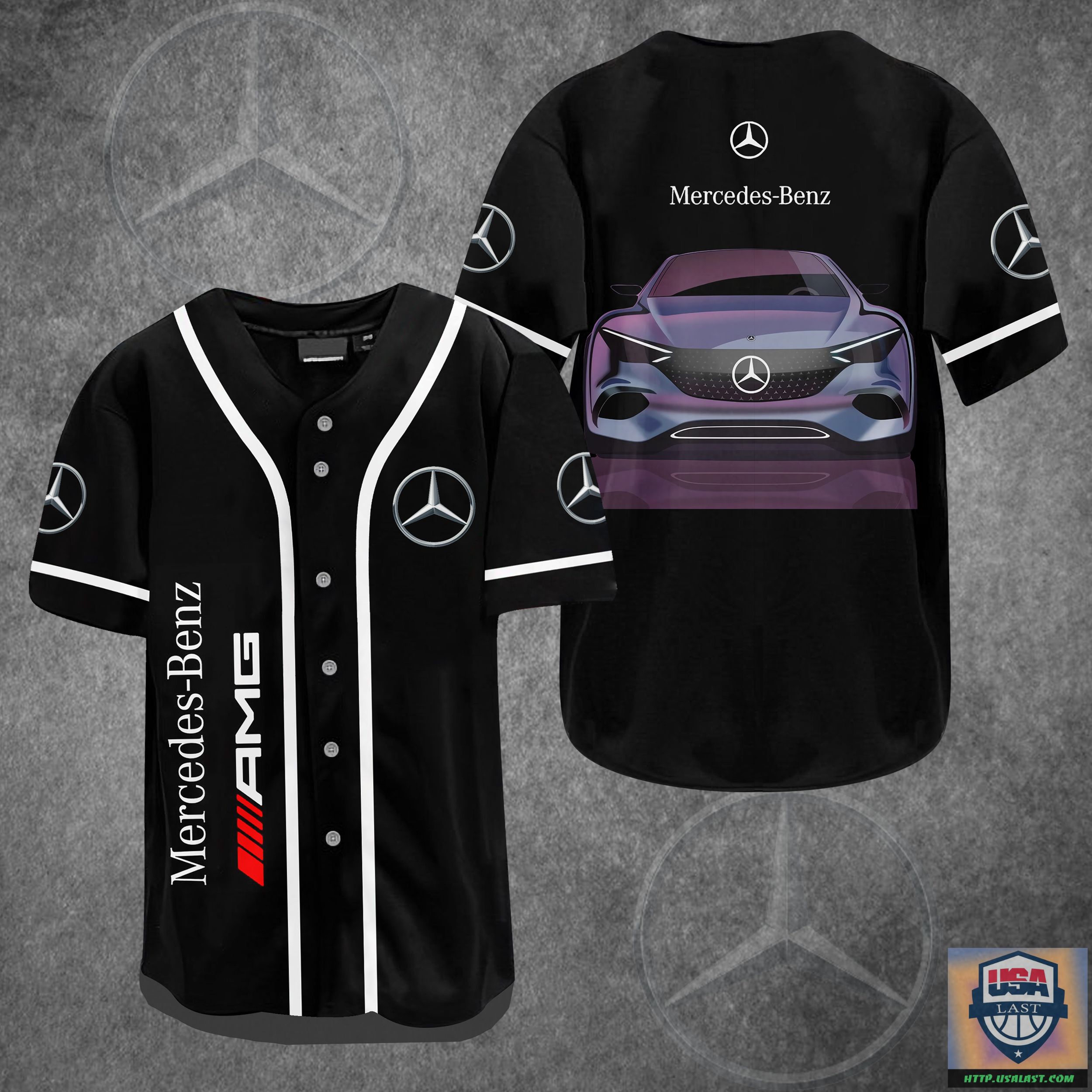 Mercedes Benz AMG Baseball Jersey Shirt – Usalast