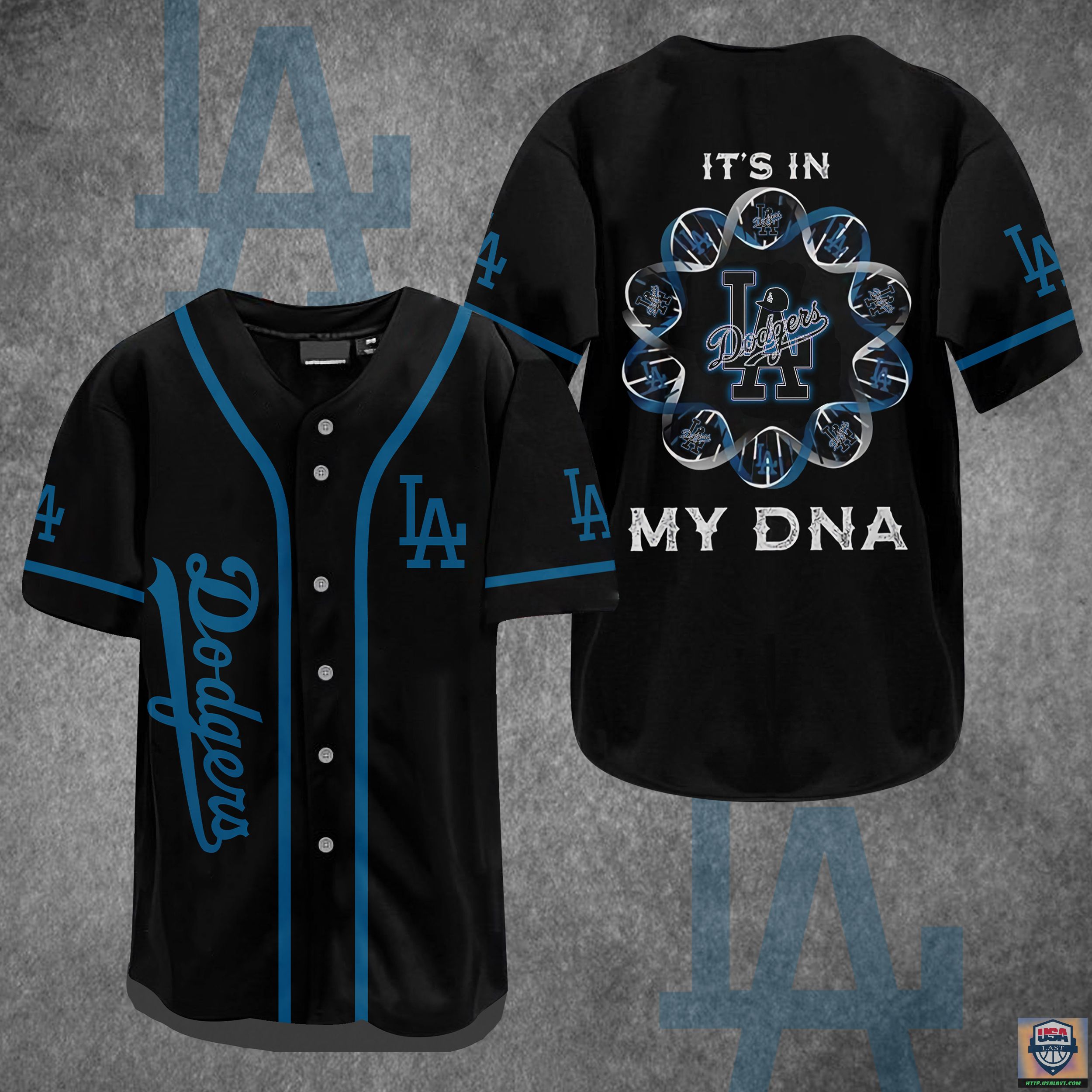 Los Angeles Dodgers It’s In My DNA Baseball Jersey – Usalast