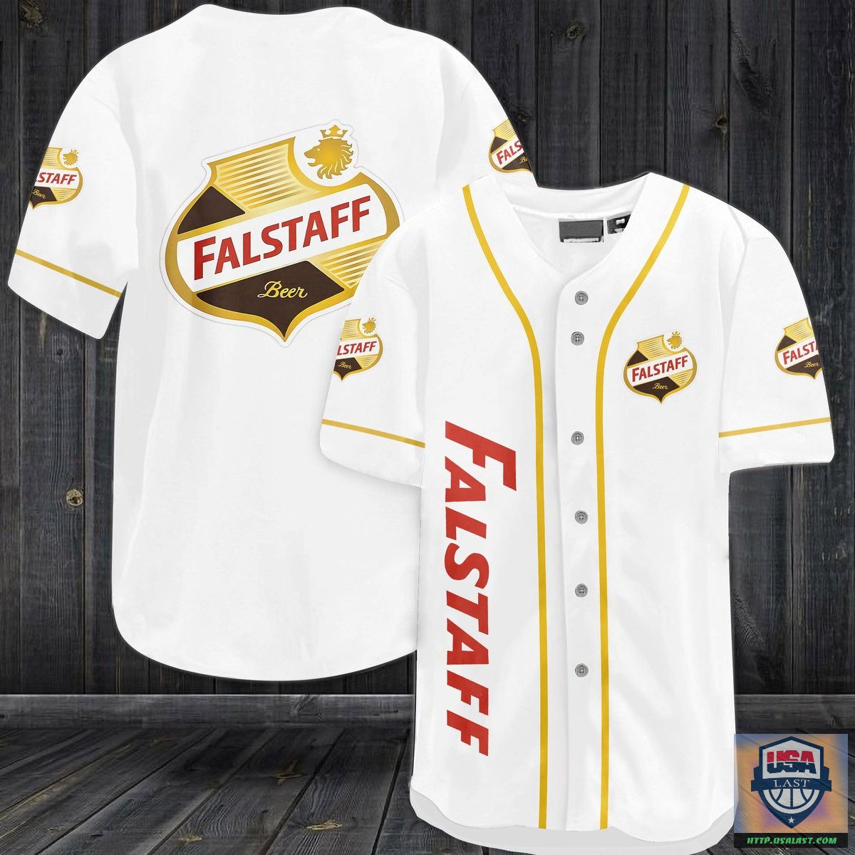 Falstaff Beer 3D Baseball Jersey Shirt – Usalast