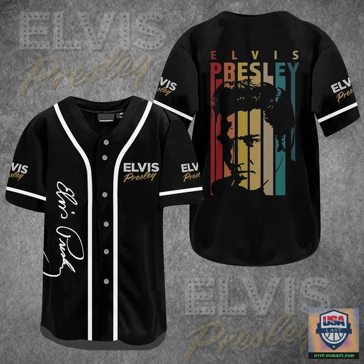 Elvis Presley Vintage Baseball Jersey Shirt – Usalast
