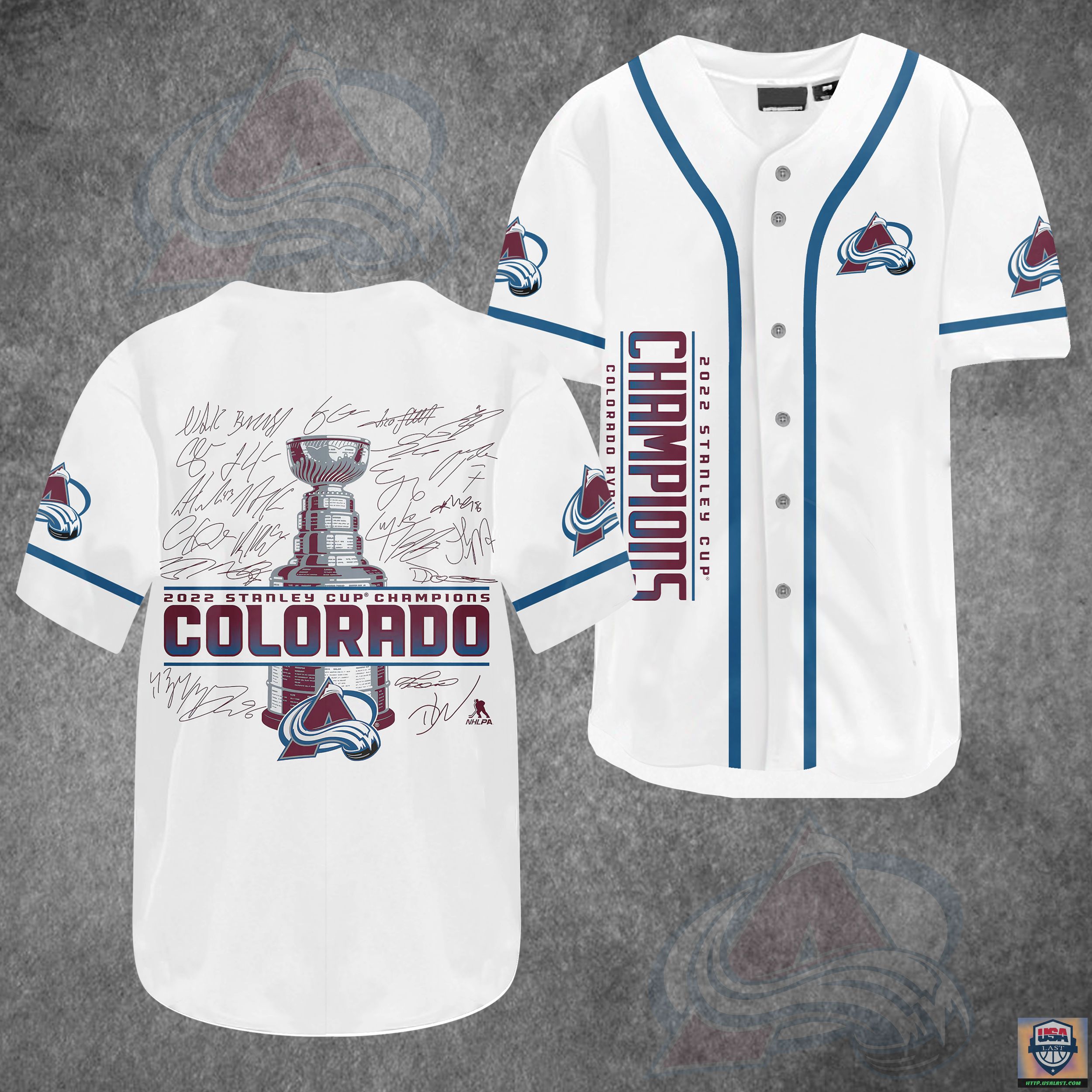 Colorado Avalanche Champion Baseball Jersey Shirt – Usalast