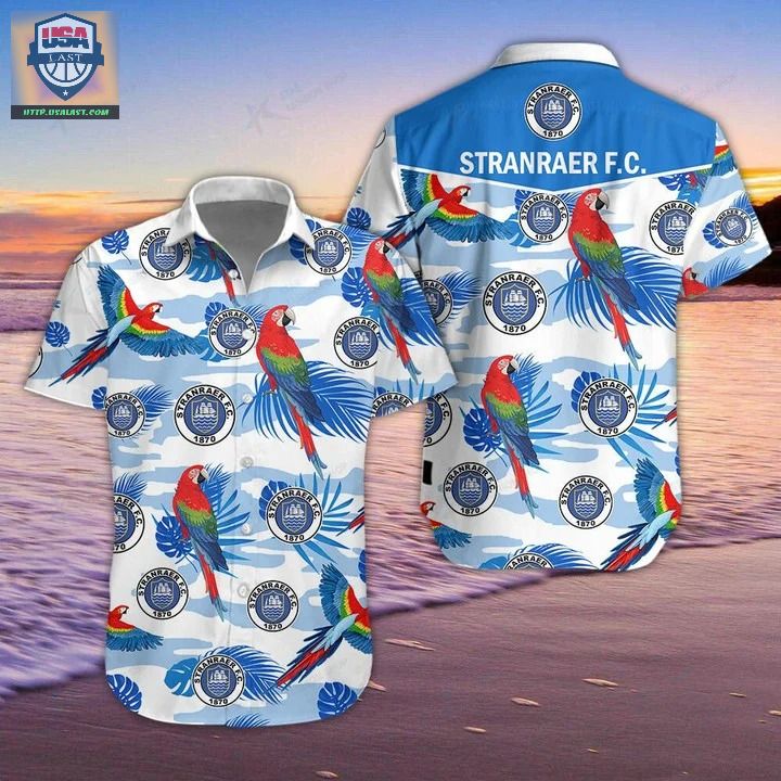 Stranraer F.C Parrot Hawaiian Shirt – Usalast