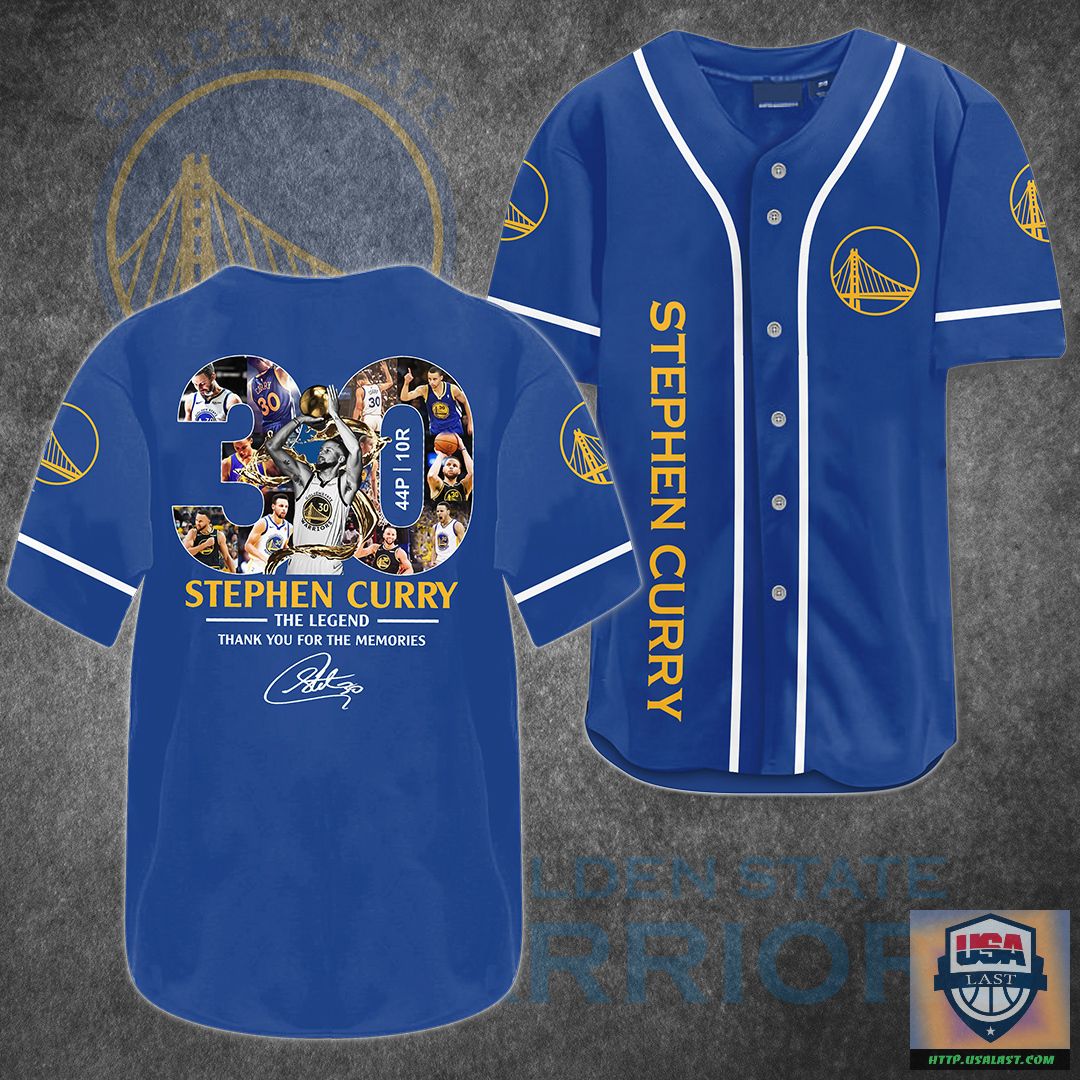 30 Stephen Curry The Legend Baseball Jersey Shirt – Usalast