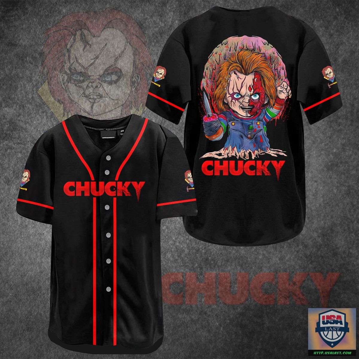 Halloween Chucky Baseball Jersey Shirt – Usalast