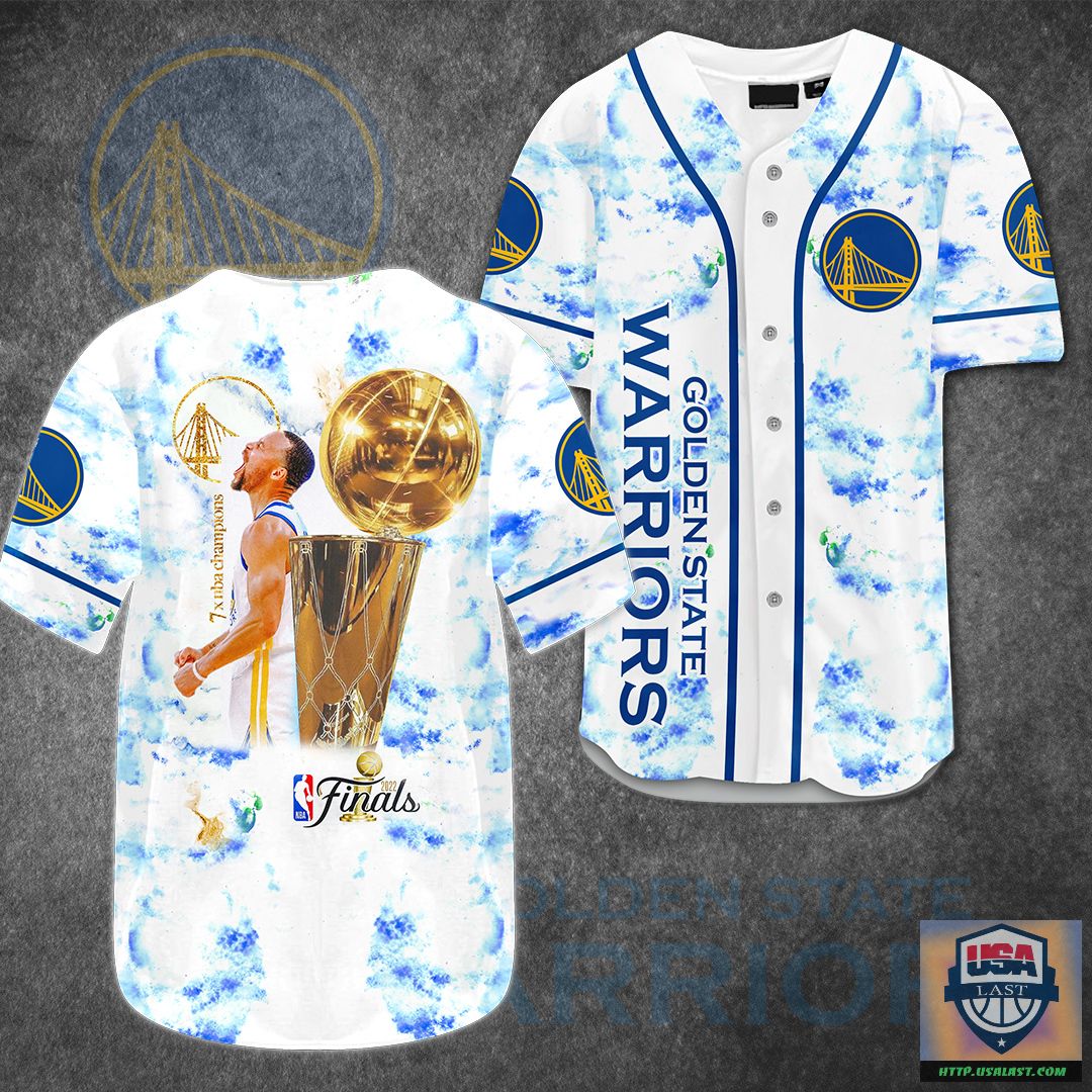Golden State 7X NBA Champions Baseball Jersey Shirt – Usalast