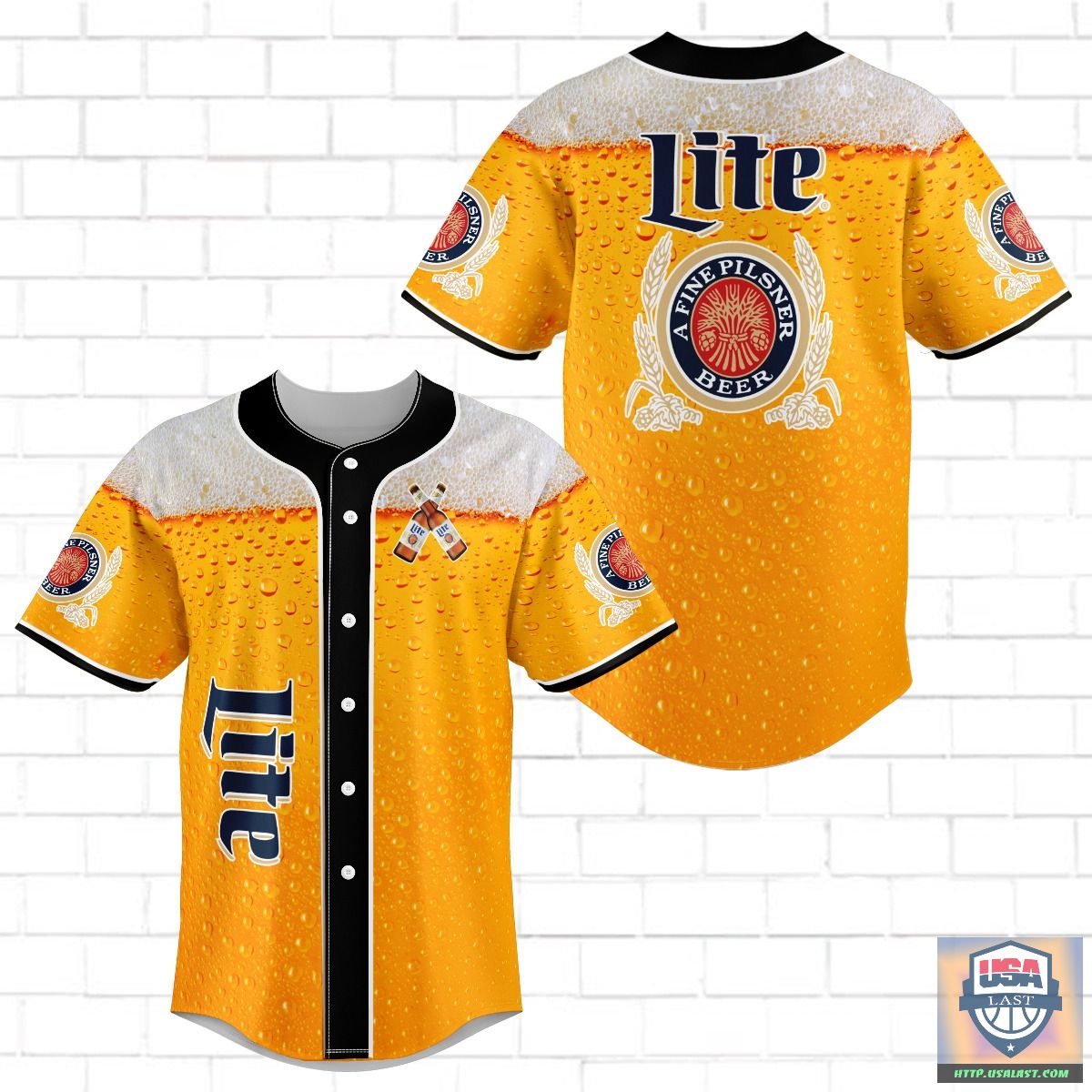 Miller Lite Baseball Jersey Shirt 2022 – Usalast