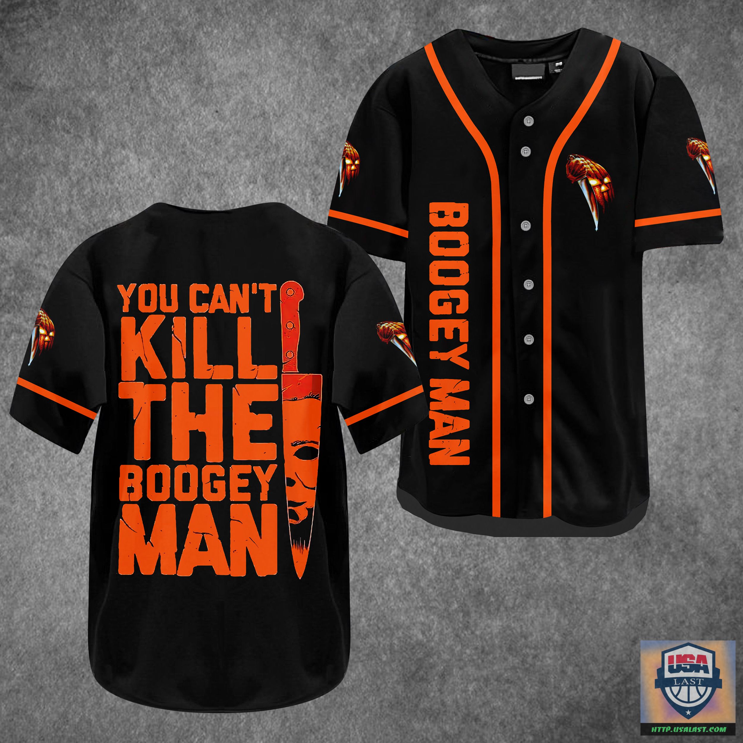 You Can’t Kill The Boogey Man Baseball Jersey – Usalast