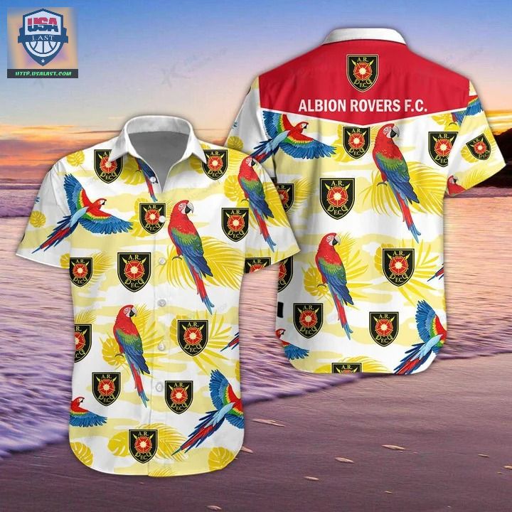 Albion Rovers F.C Parrot Hawaiian Shirt – Usalast