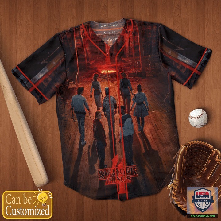 Personalized Stranger Things 3D Baseball Jersey Shirt – Usalast
