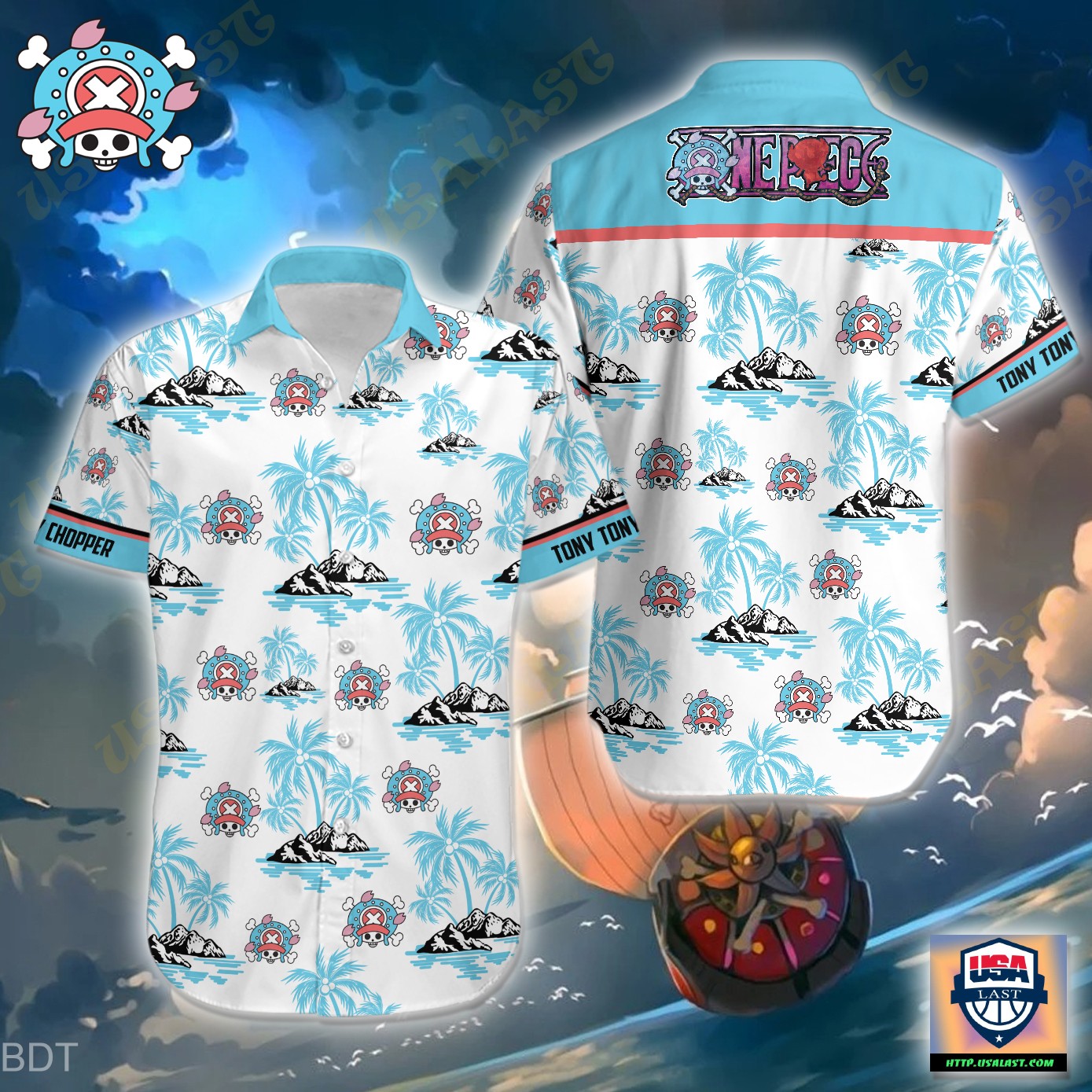 One Piece Tony Tony Choper Hawaiian Shirt – Usalast