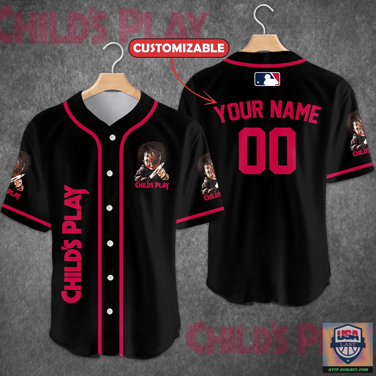Chucky Child’s Play Personalized Baseball Jersey Shirt – Usalast