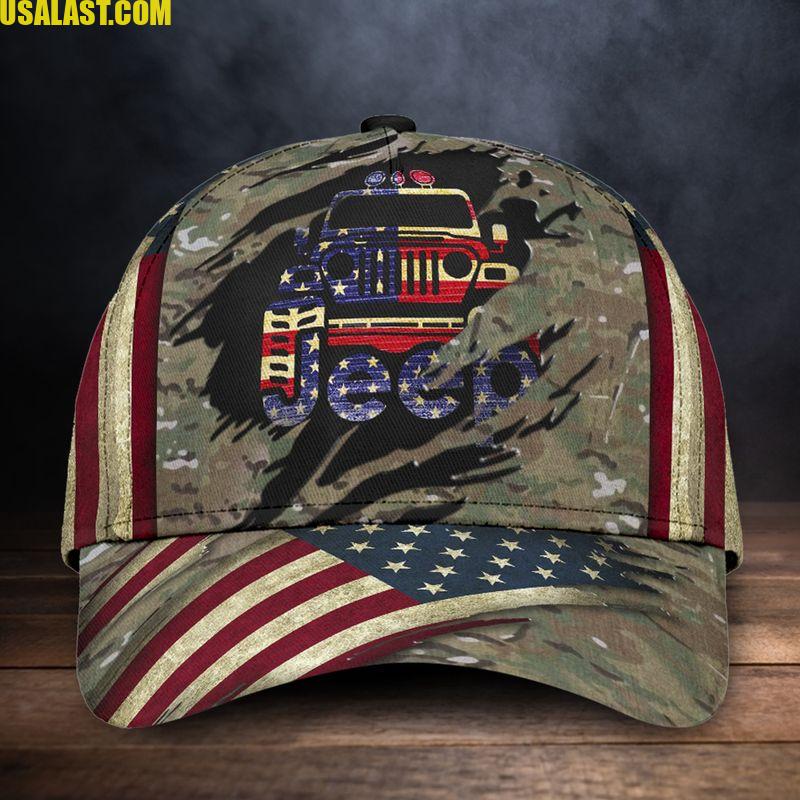 Jeep American Flag All Over Print Cap – Usalast