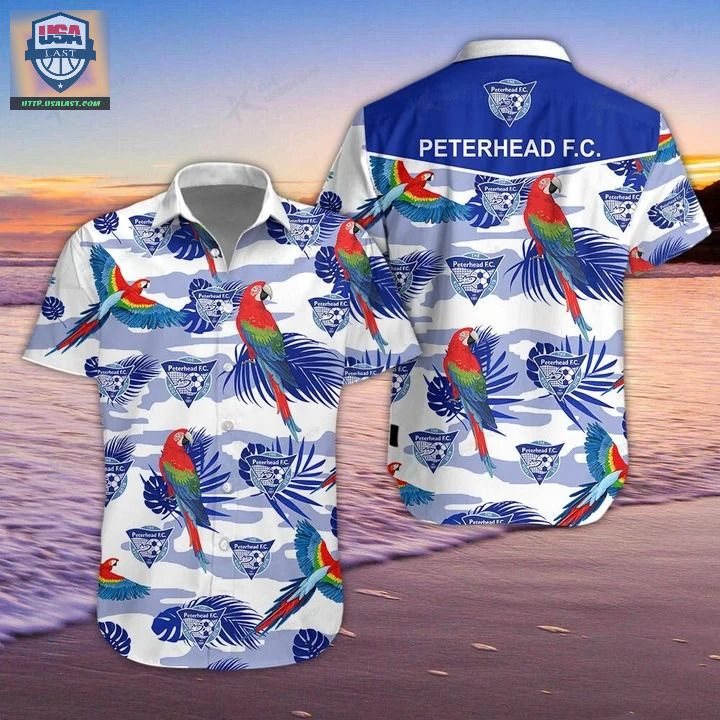 Peterhead F.C Parrot Hawaiian Shirt – Usalast