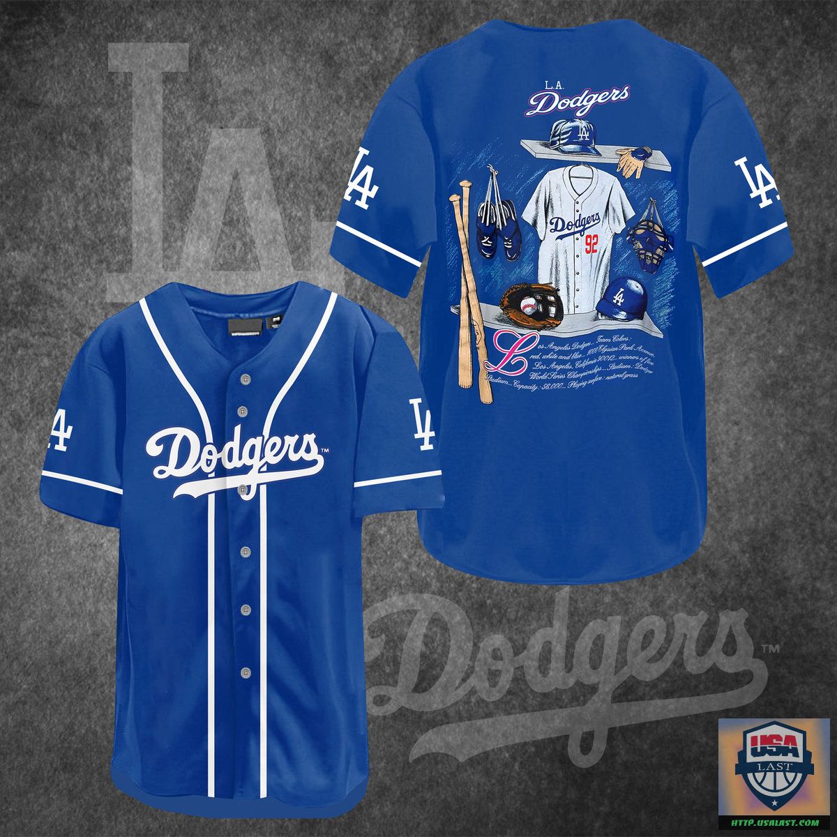 MLB Los Angeles Dodgers History Baseball Jersey Shirt – Usalast