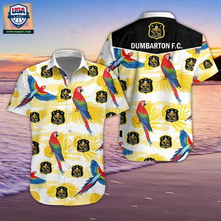 Dumbarton F.C Parrot Hawaiian Shirt – Usalast