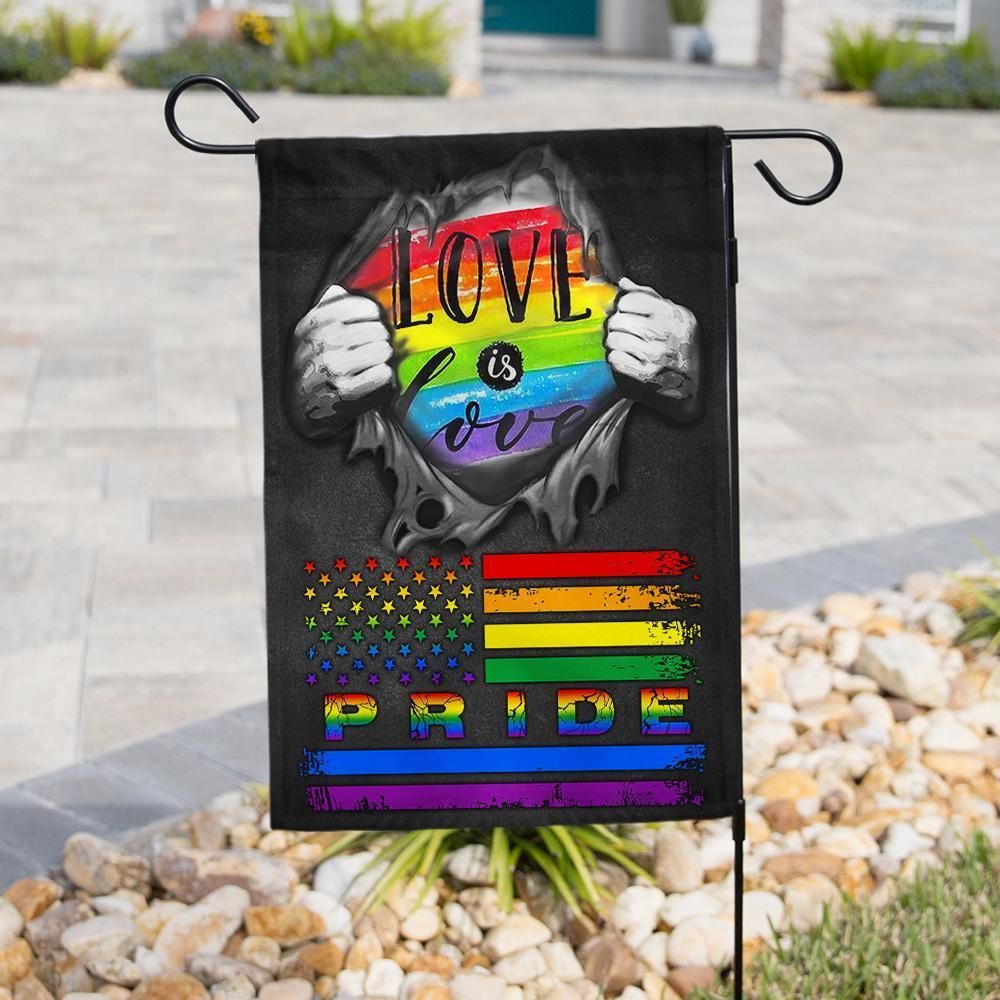 Love Is Love House Flag Garden Flag Weather Resistant – Hothot