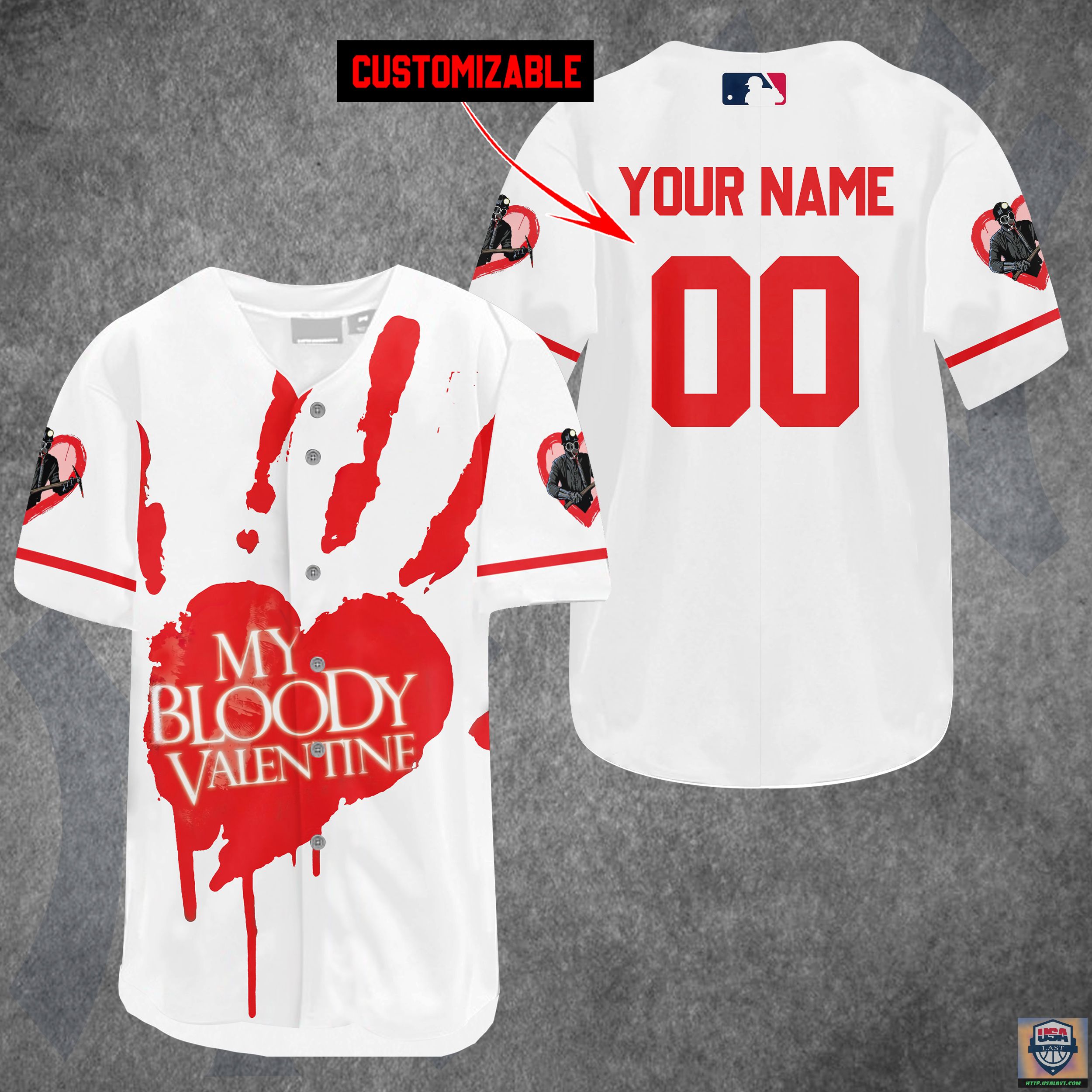 My Blood Valentine Personalized Baseball Jersey Shirt – Usalast