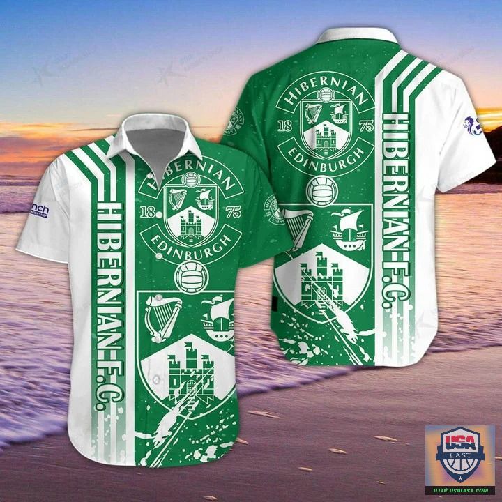 Hibernian F.C. Bleach Hawaiian Shirt – Usalast