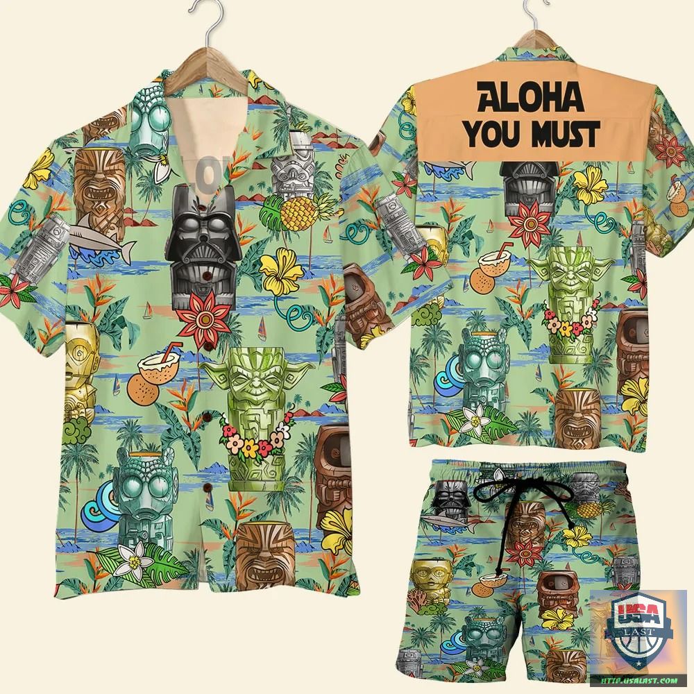 Star Wars Tiki Pattern Hawaiian Shirt And Short – Usalast