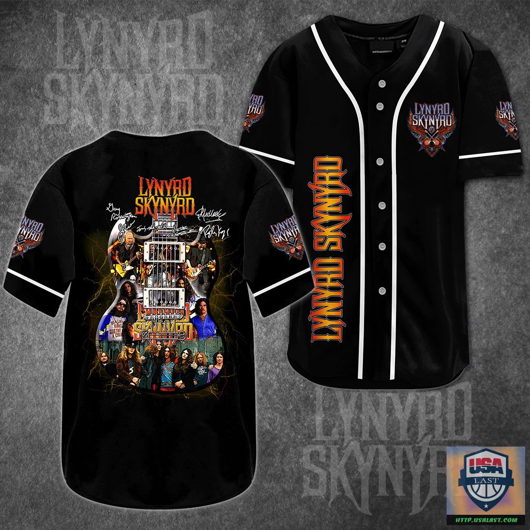 Lynyrd Skynyrd Rock Band Baseball Jersey Shirt – Usalast