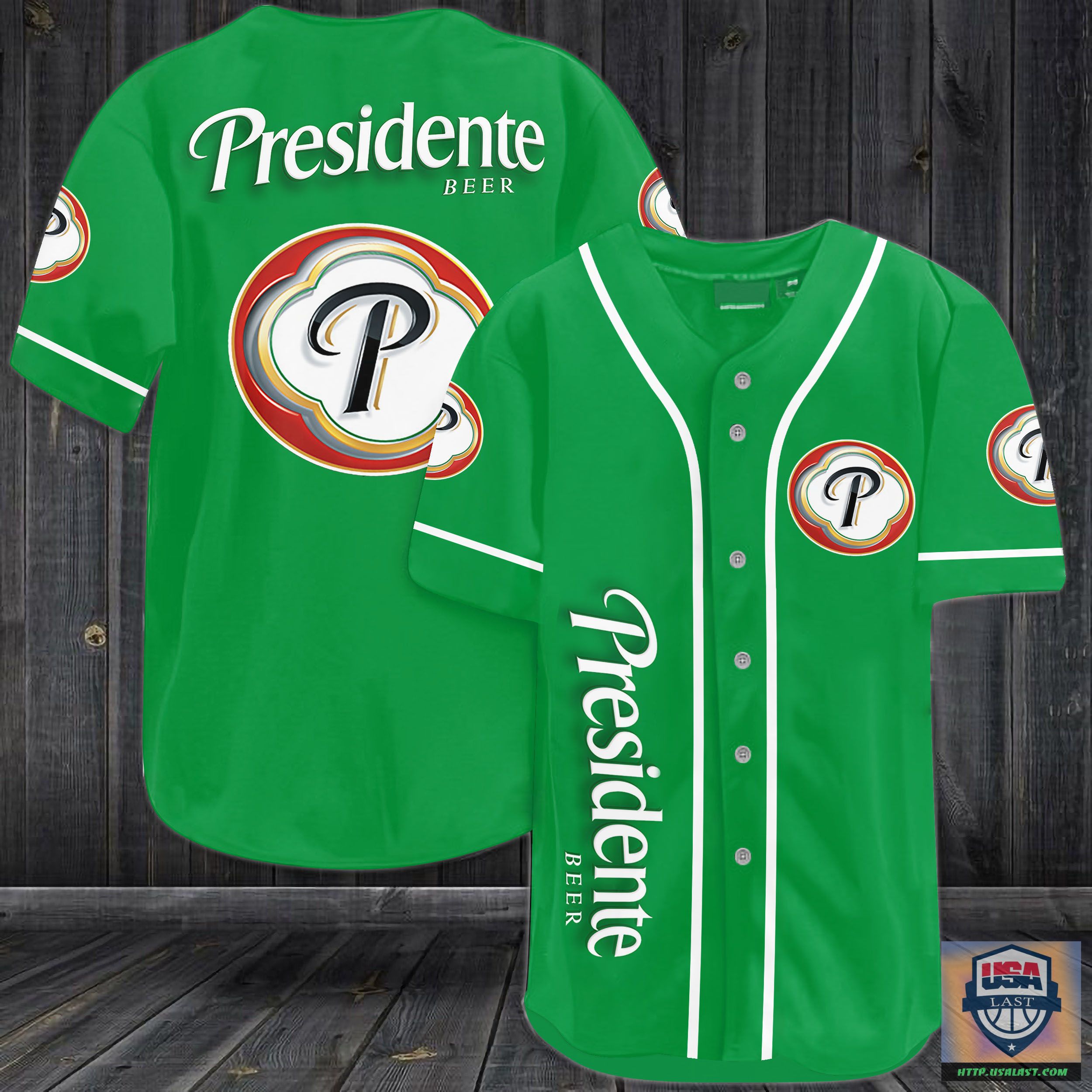 Presidente Beer Baseball Jersey – Usalast