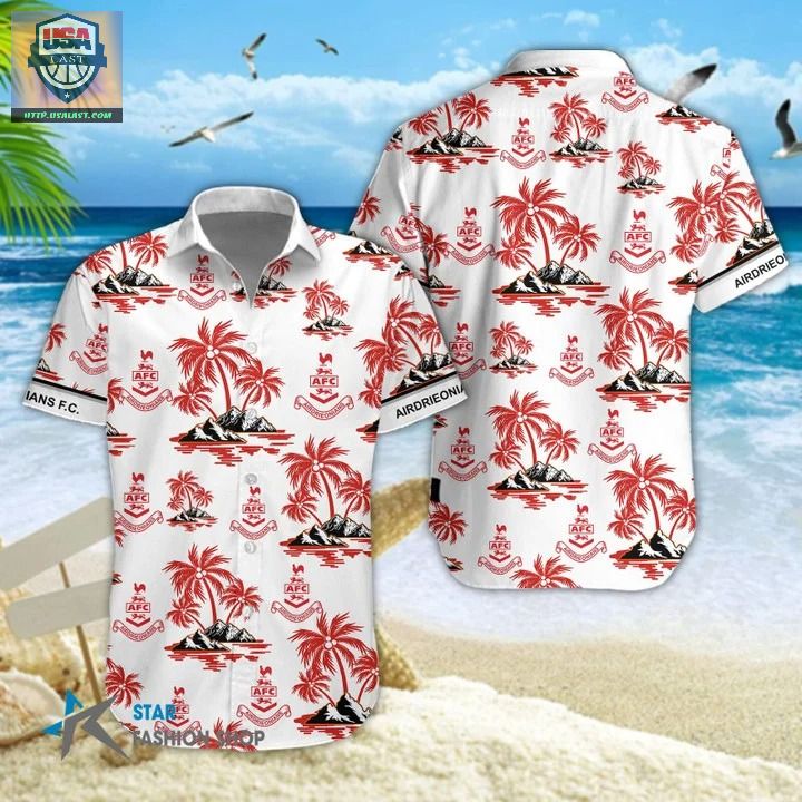 Airdrieonians Football Club Hawaiian Shirt – Usalast
