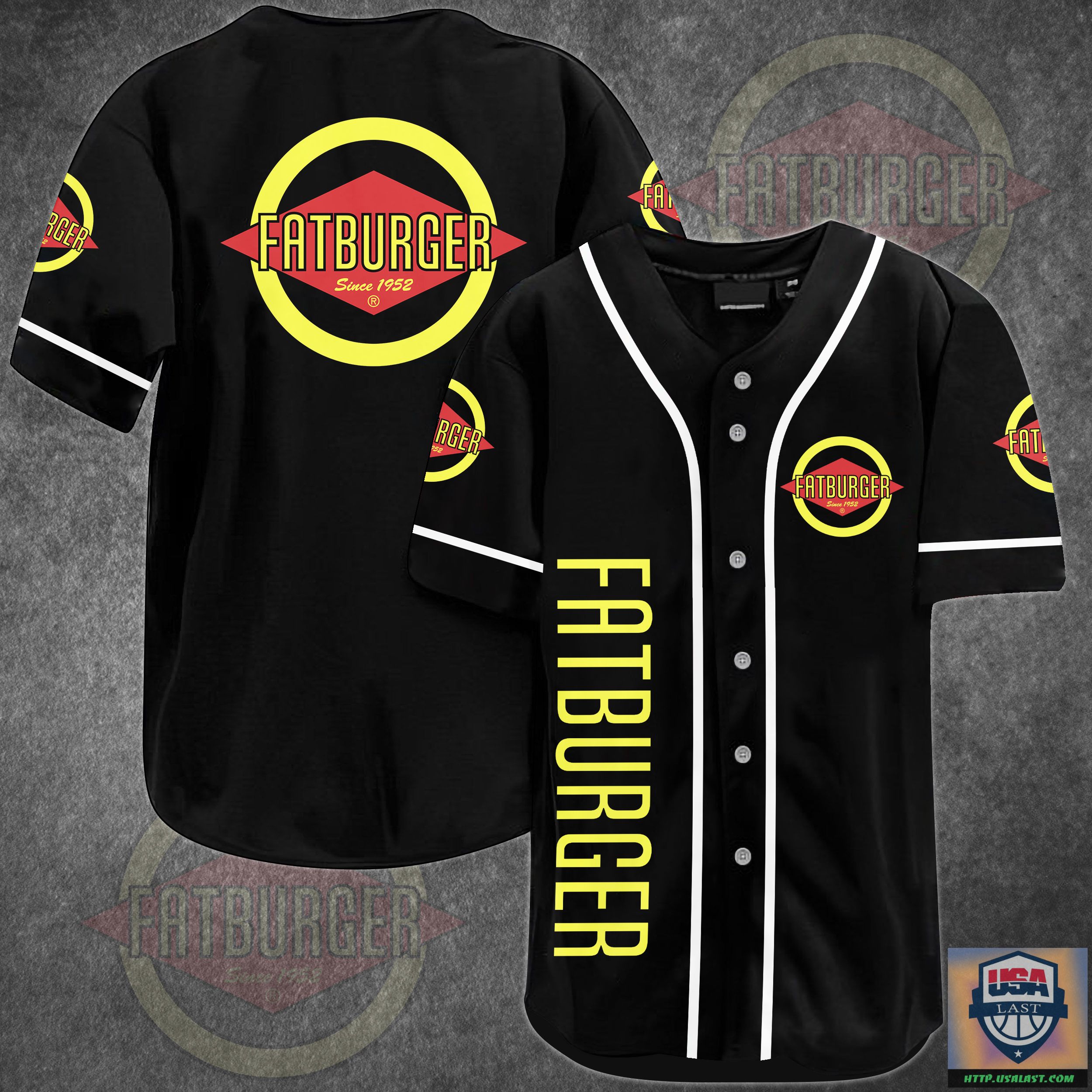 Fat Burger Baseball Jersey Shirt – Usalast