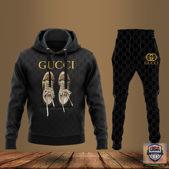 Gucci Running Shoes Black Hoodie Jogger Pants 58 – Usalast