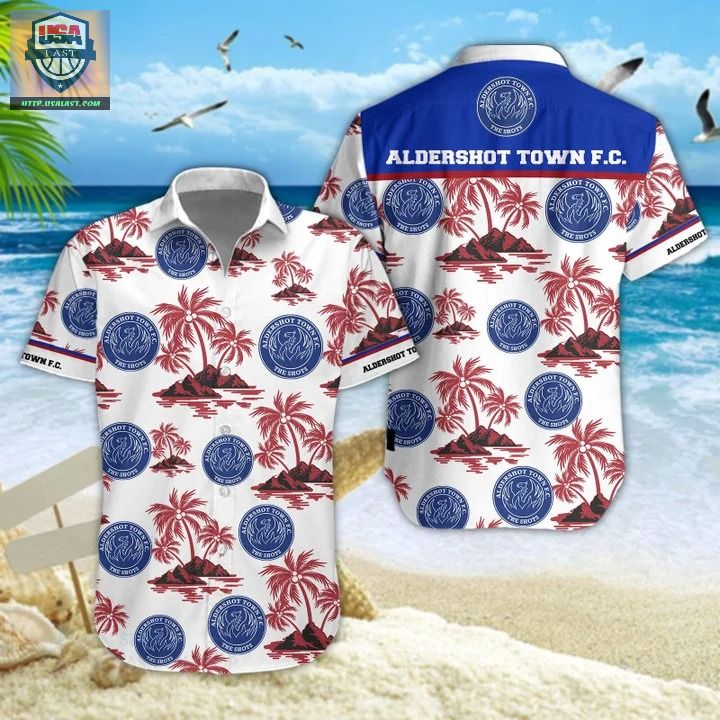 Aldershot Town Football Club Hawaiian Shirt Summer Short – Usalast
