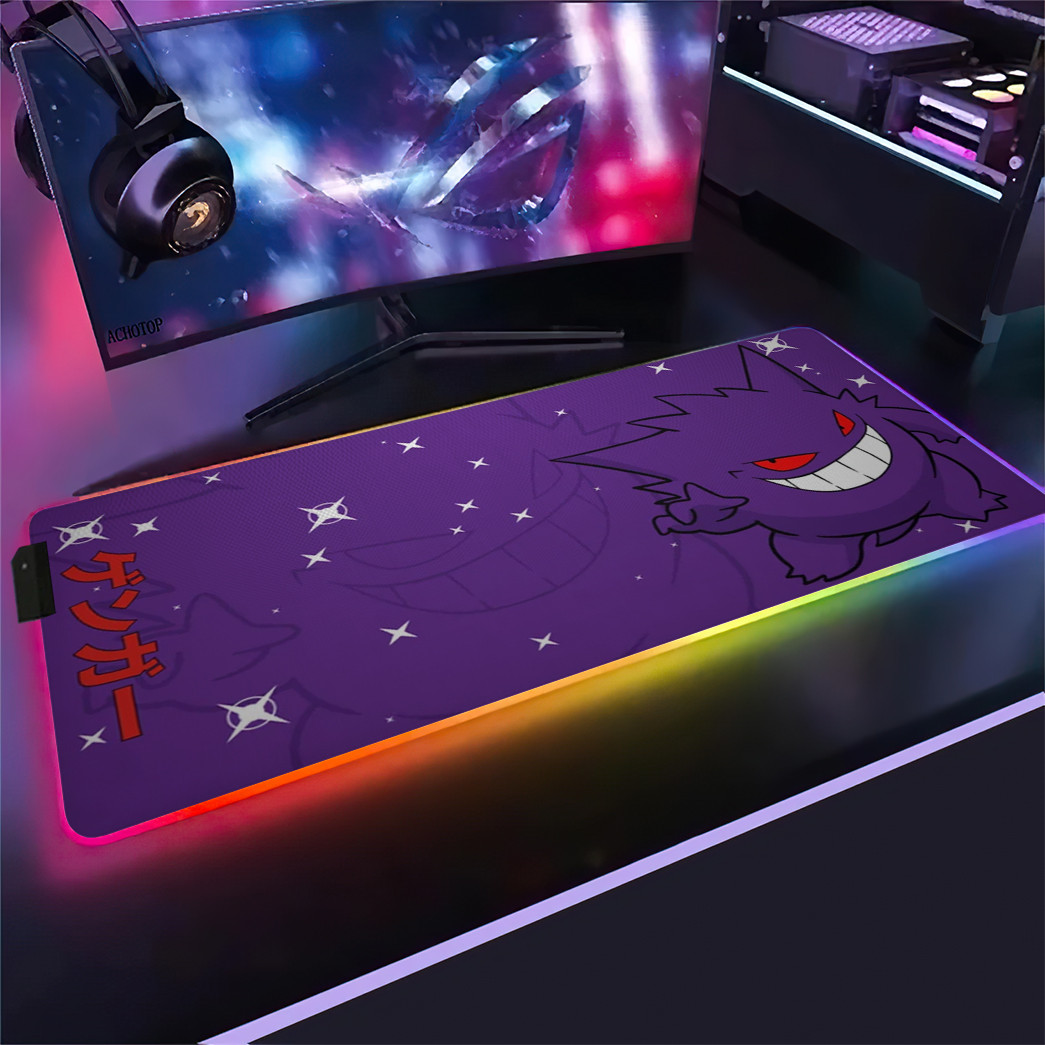 Gengar RGB Led Mouse Pad – Usalast