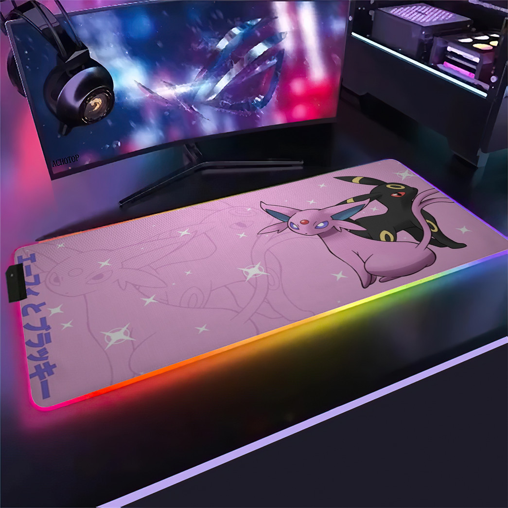 Espeon / Umbreon RGB Led Mouse Pad – Usalast