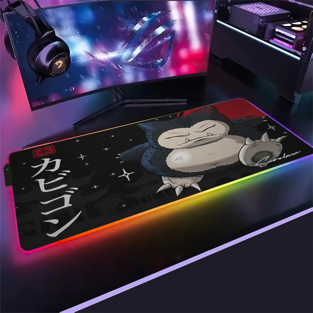 Snorlax RGB Led Mouse Pad – Usalast