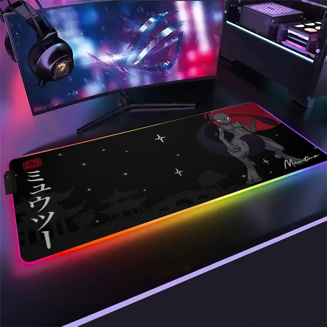 MewTwo RGB Led Mouse Pad – Usalast