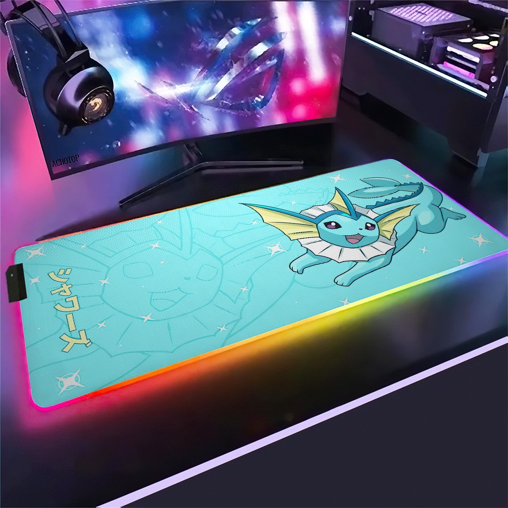 Vaporeon RGB Led Mouse Pad – Usalast
