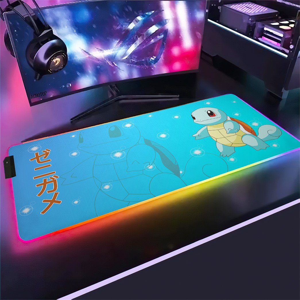 Squirtle RGB Led Mouse Pad – Usalast