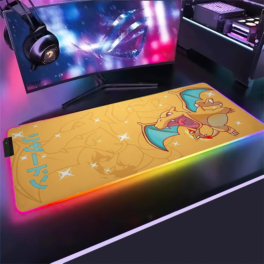 Charizard RGB Led Mouse Pad – Usalast