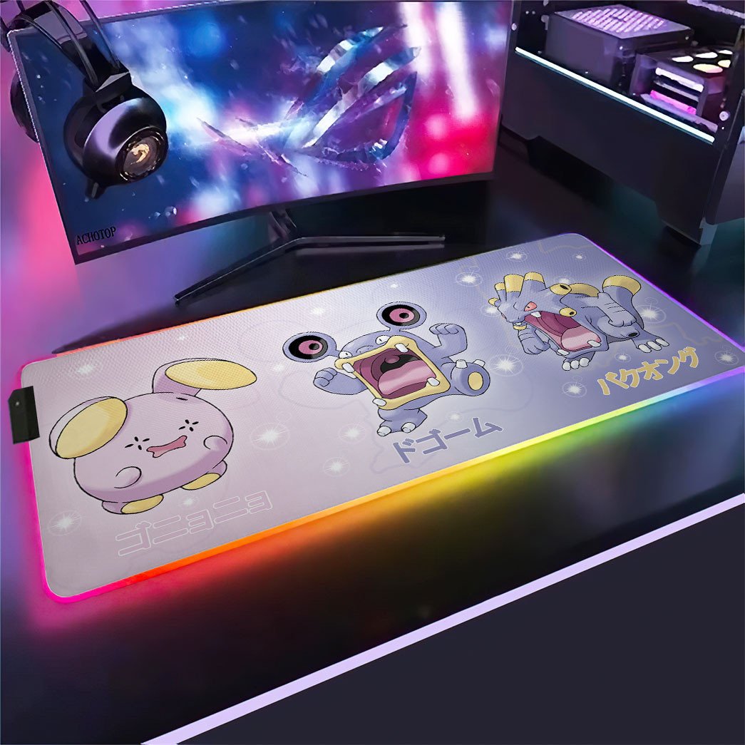 Whismur Evolutions RGB Led Mouse Pad – Usalast
