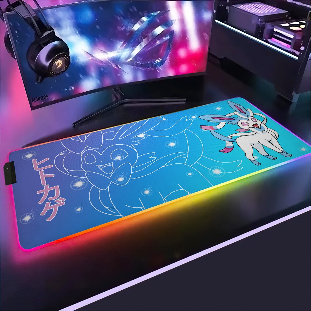 Shiny Sylveon RGB Led Mouse Pad – Usalast