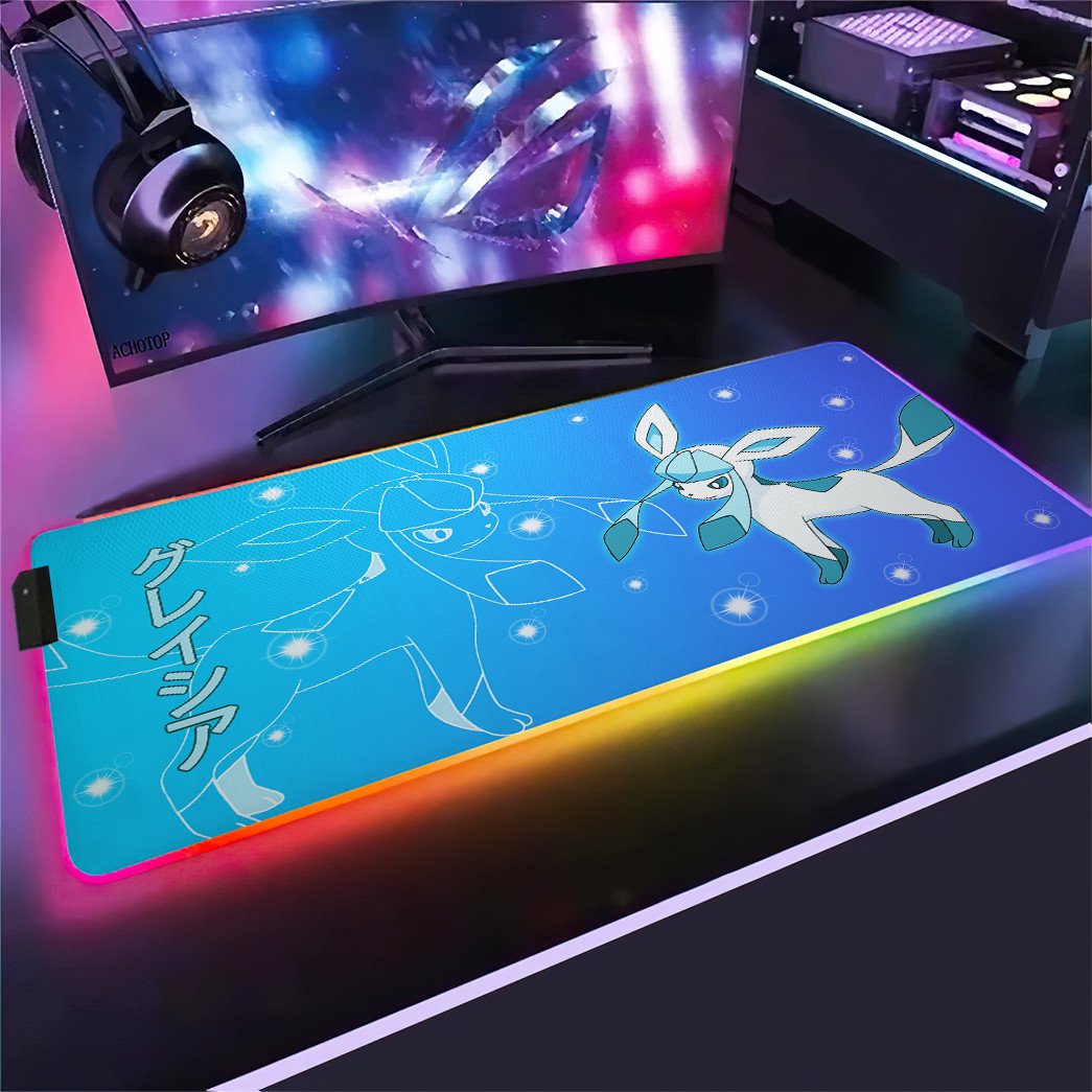 Glaceon RGB Led Mouse Pad – Usalast