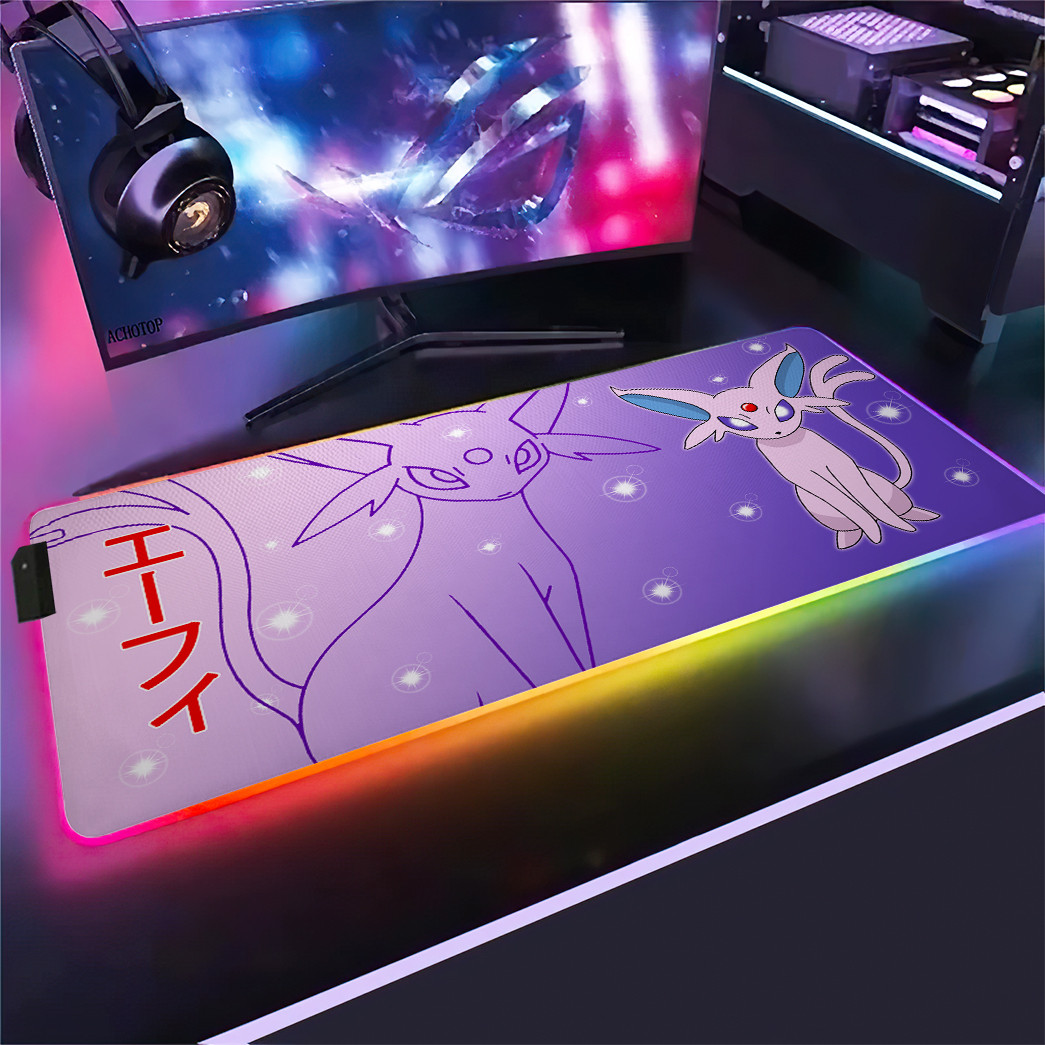 Espeon RGB Led Mouse Pad – Usalast