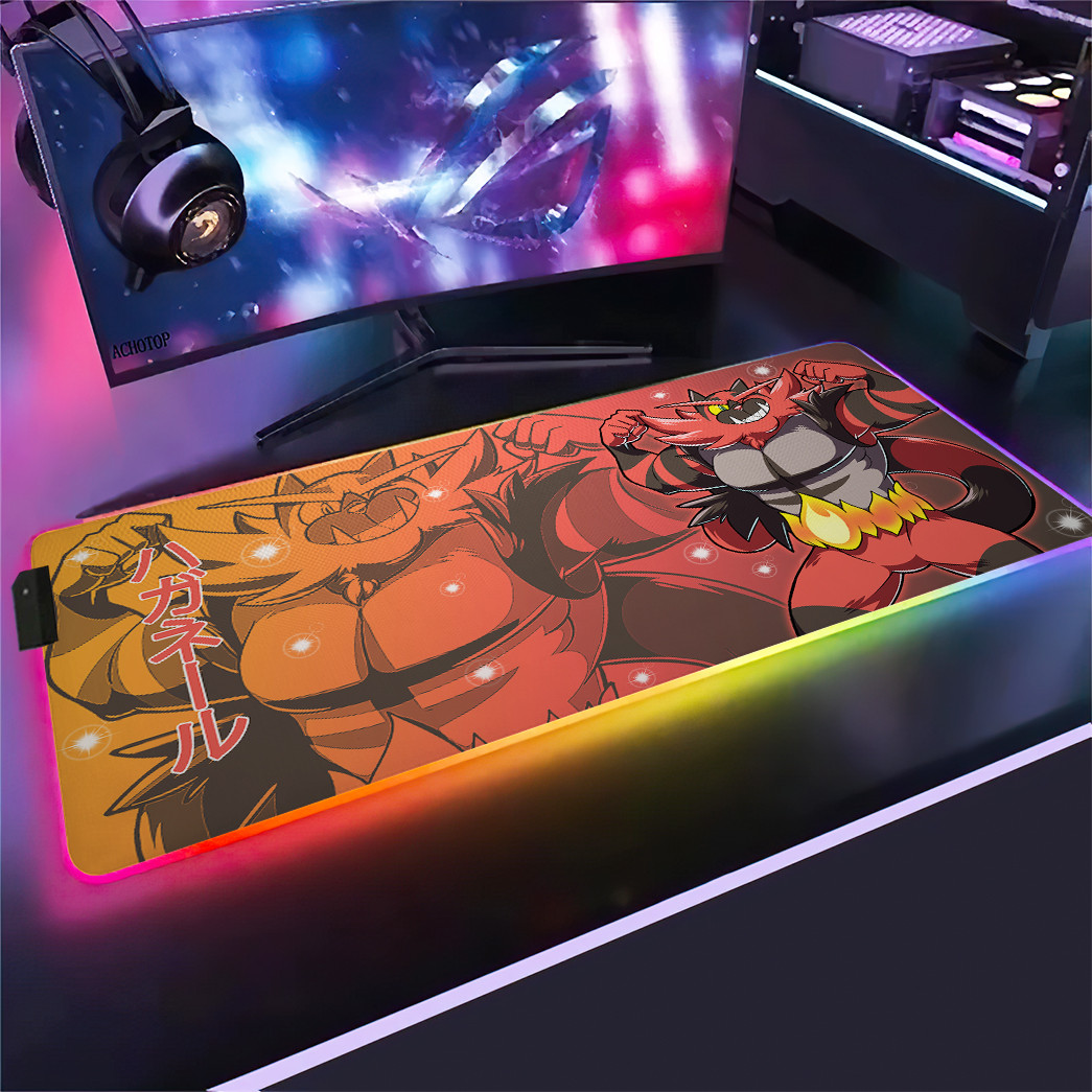 Incineroar RGB Led Mouse Pad – Usalast