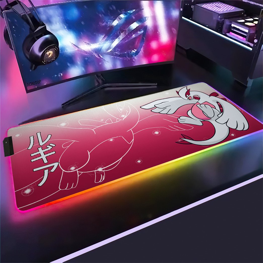 Shiny Lugia RGB Led Mouse Pad – Usalast