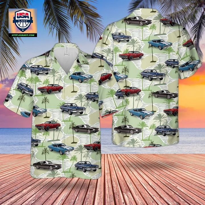 1969 Chevrolet Chevelles Hawaiian Shirt - You look so healthy and fit