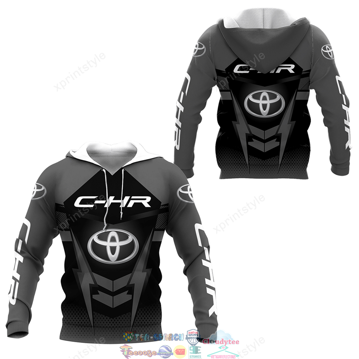 Toyota C-HR ver 2 3D hoodie and t-shirt – Saleoff
