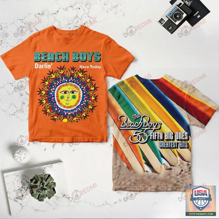 The Beach Boys Fifty Big Ones Album Cover 3D T-Shirt – Usalast