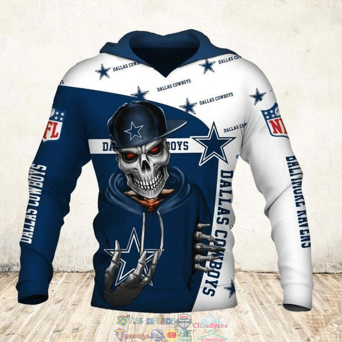NFL Dallas Cowboys Jeff Dunham 3D hoodie and t-shirt – Saleoff