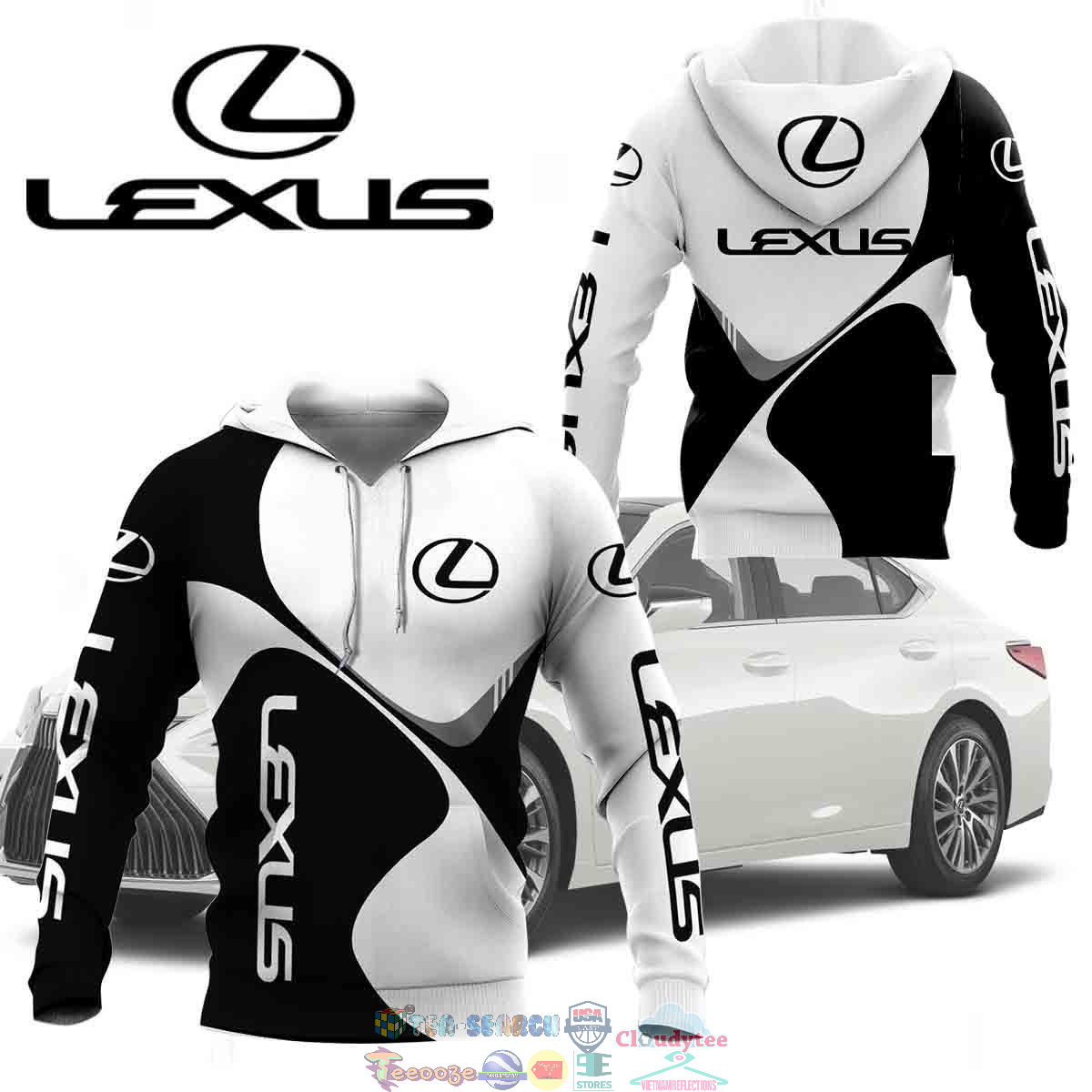 Lexus ver 5 3D hoodie and t-shirt – Saleoff