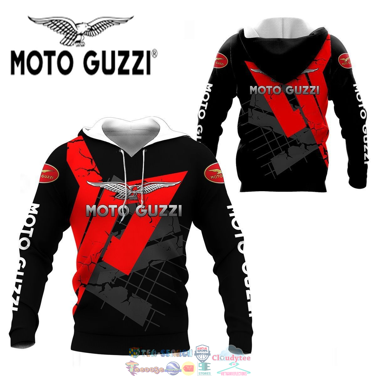 Moto Guzzi ver 6 3D hoodie and t-shirt – Saleoff