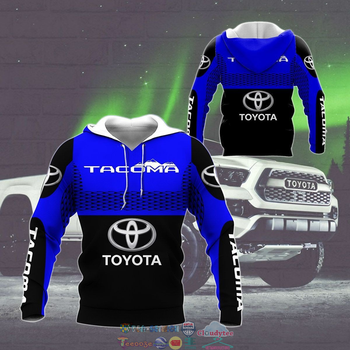 Toyota Tacoma ver 21 3D hoodie and t-shirt – Saleoff